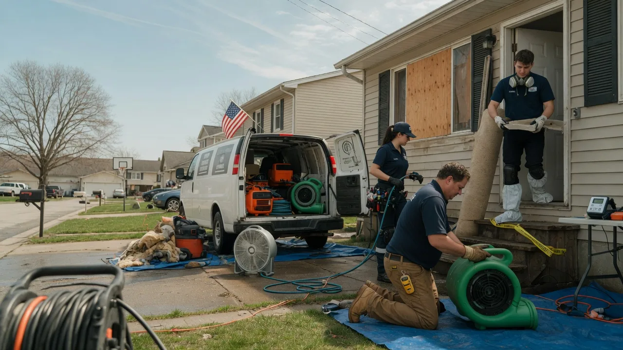 Water Damage Restoration in Jordan, MN near me